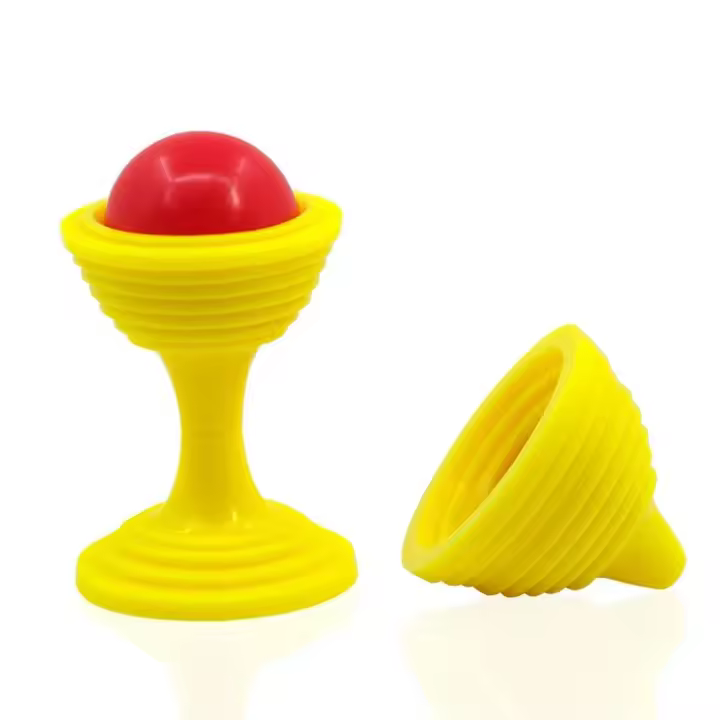 Juego De Juguetes De Magia De Atracción De Bolas Para Niños Set De Beads Go No Traces Magic Cup Puzzle Propiedades De Magia Cerca Para Actuaciones De Close-up - 1
