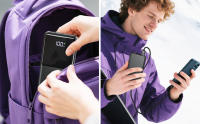 Power Bank 20.000mAh 22.5W Pequeña función de carga rápida Powerbank 1 USB-C 2 USB-A Mini Batería Externa para Teléfono Móvil Pantalla LCD para iPhone 17 16 15 14 13 Smartphones Viaje Camping - details 5