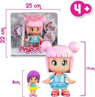 Pinypon Pop  Shine , Muñeca  de 17 cm para  Personalizar con 500 Cristales Brillantes de 7 Colores Diferentes, Famosa PNY57000 - details 1