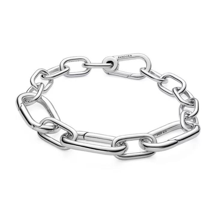 593854C00 - Pulsera Eslabones Link Anchos en Plata de Ley – Pandora ME 593854C00 PANDORA Raíz Novedades Joyas de Plata Joyas Pandora MUJER Pulseras de plata para mujer inicio Pulseras Pandora Pulseras de Plata Mujer Pandora original - 1
