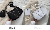 Bolso De Hombro Nylon Vintage Para Mujer Con Correa Cruzada Gran Capacidad Bolsa De Bocón Casual Bolso De Mano Abrazadera - details 1