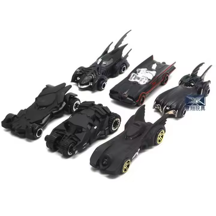 Nuevo Set De 6 Coches De Acción De Batman 1:64 Batmobile Tumbler Generación 6 Juguete De Colección Para Decoración Del Hogar Y Niños Material De Aleación - 1