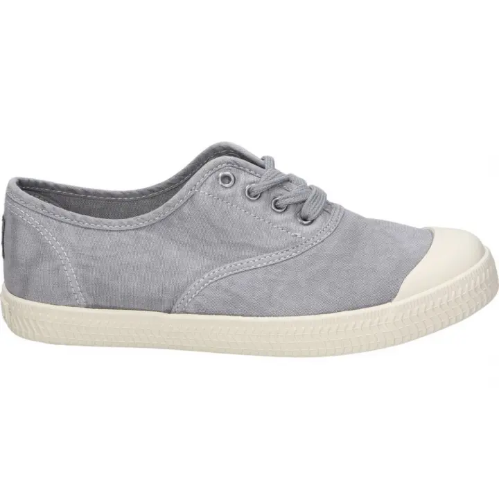 CORONEL TAPIOCCA | Lonas Coronel Tapioca para Mujer – Zapatillas de Lona en Color Gris – Lonetas con Cordones – Ligeras y Cómodas – Estilo Casual – Combinables – Versátiles – Modelo T286-9 - 1