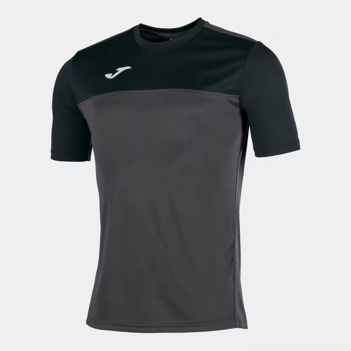 Camiseta M/C Hombre Joma Winner 100946 Antracita Negro 151 Elástica - 1