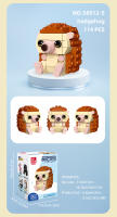 Bloques De Construcción Mini Animales 639PCS Ostrich Fox Panda Mascotas Adorables Micro Bloques Modelo Juguetes Para Niños Regalo De Cumpleaños Y Fiestas - details 8