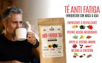 Caja de Tes e Infusiones CAMINO DE CABRAS® - Energía, Anti Fatiga - Cansancio Mujer & Hombre - Té Verde, Maca, Matcha, Espirulina, Guaraná – Pack de Te para Regalar 2 x 100g - details 2