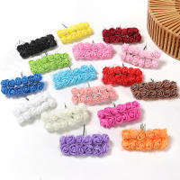 144Pcs Mini Rosas Artificiales 7.5cm Esponja Flores Falsas Para Decoración De Boda Decoración De Hogar Regalos DIY Accesorios - details 4