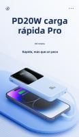 Power Bank 20000mAh 66W Carga rápida PD QC4.0, 4 Puertos USB Carga rápida para iPhone, Samsung, AirPods, Batería Eterna con Pantalla LED, Portátil y Compatible con Todos Los Dispositivos - details 2