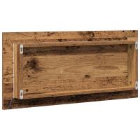 Gabinete de Espejo de Baño vidaXL con Luz LED Madera Vieja 80x37 cm - details 4