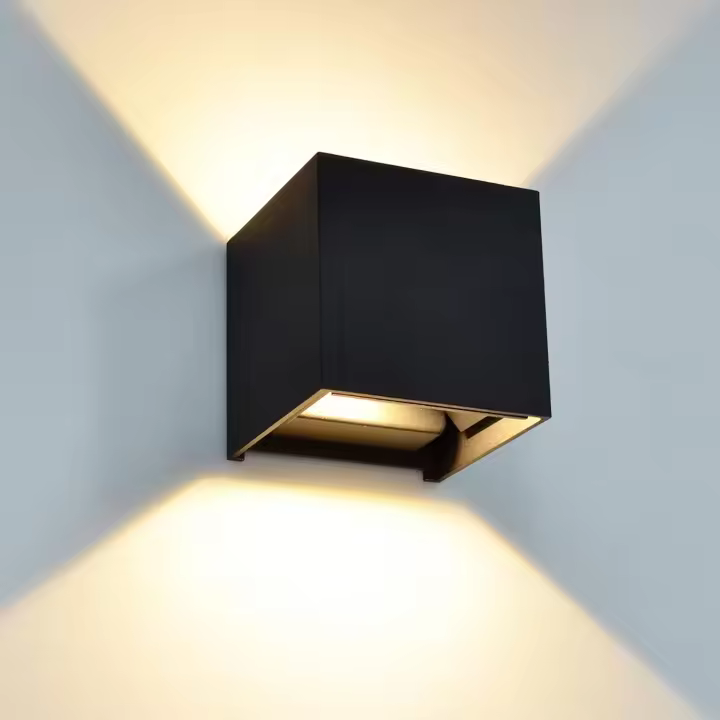 Lámpara de pared LED, lámpara de pared Moderna de 12 W con diseño de Diámetro de haz ajustable, lámpara de pared de Aluminio Blanco cálido 3000 K para Sala de estar, dormitorio, pasillo, chimenea y Escalera [Energía] - 1