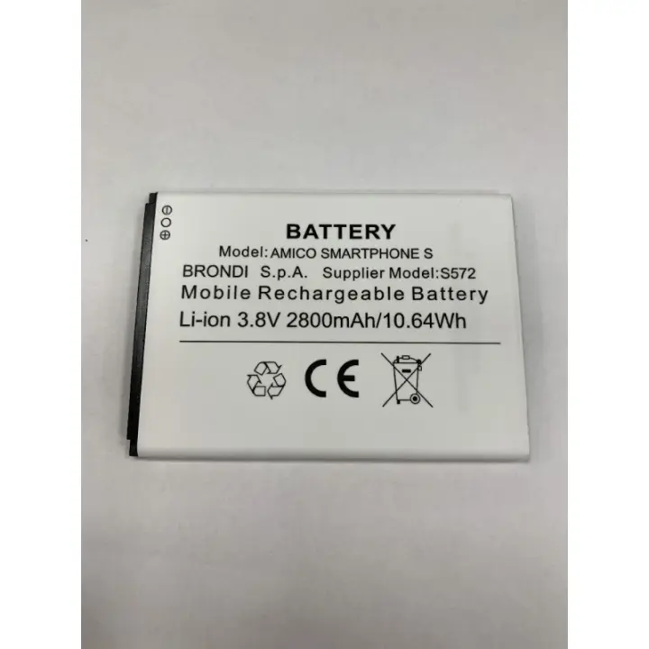 Batería Brondi Amico Smart S - Duración Prolongada - Original - 1