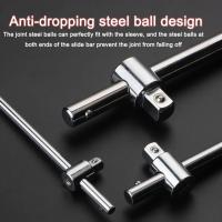Extensión De Destornillador Sliding T Bar Para Reparación Automotriz 1 Pieza Compatible Con 1/4" 3/8" 1/2" Longitud Ajustable Herramienta Esencial Para El Hogar - details 12