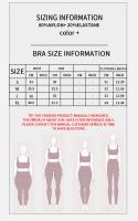Vnazvnasi Top Deportivo Para Mujer Ropa De Gimnasio Sujetador De Yoga Top De Gimnasio Sujetador Sin Cierre Secado Rápido Nylon - details 2