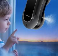 LIECTROUX YW810 Limpiacristales Control Remoto Robot, Rociador de Agua de 2 Vías, Fregado en Seco y Húmedo, Ruta de IA, 2800pa Succión Electrico Navegación Inteligente Maquina con App y Mando, Múltiples Formas de Protección de Seguridad, Negro - details 4