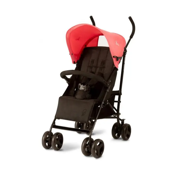 Asalvo Silla de Paseo Mombi 2 Rosa - Silla de Paseo con Respaldo Multiposición y Ruedas Dobles para Paseos Cómodos y Seguros - 1