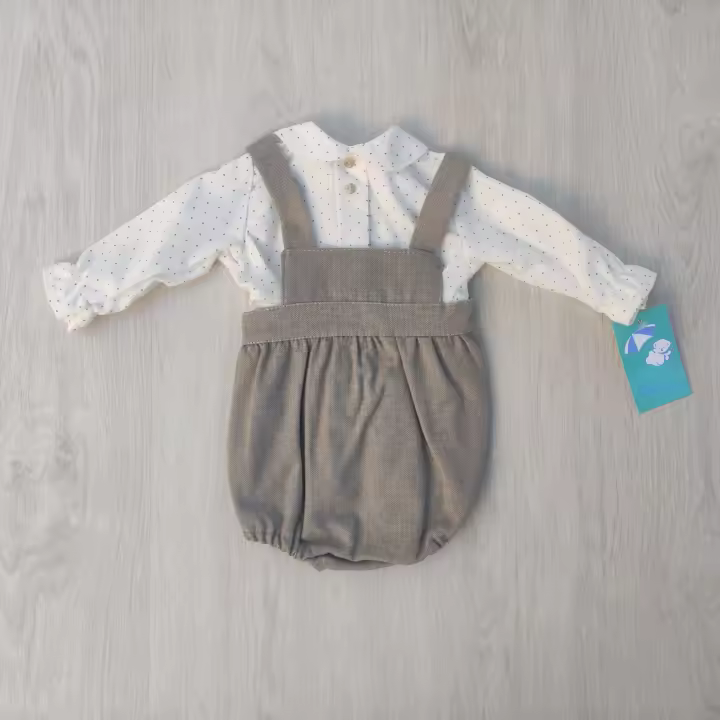 Pelele Blusa Bebe Niño Baby Ferr BF21252 0 - 3 Meses baby ferr Bebe niño REBAJAS/ Outlet Outlet Invierno TALLAS OUTLET INVIERNO NIÑO - 1