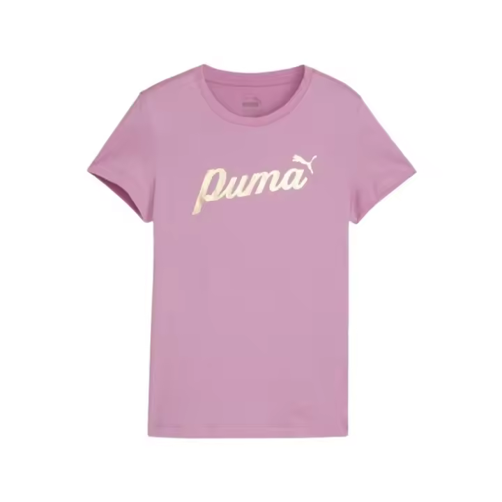Puma – Ess+ Script 682778-48 – Camiseta De Manga Corta 100% Algodón - Niña - 1