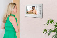 Sistema de intercomunicación de vídeo con cable, cámara de puerta, timbre, Kits de teléfono para casa, Villa, apartamento - details 3