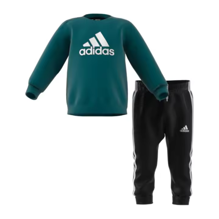 Adidas Chandal Niño Adidas Logo Verde - Conjunto de Dos Piezas - 1
