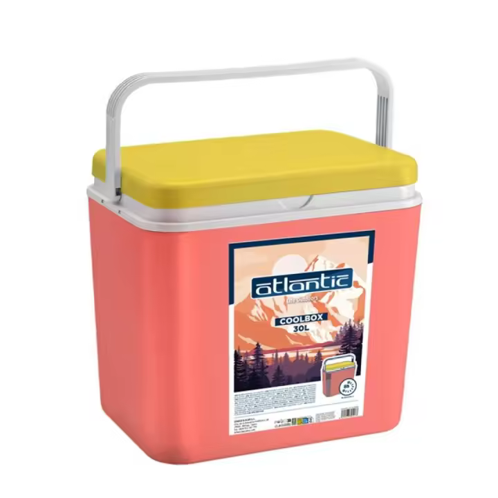 TODOBIEN STORE - Nevera Portátil Térmica capacidad 24L/30L - Cool Box Resistente de Polipropileno - Ideal para Camping, Playa, Jardín, Barbacoas y Piscina. - 1