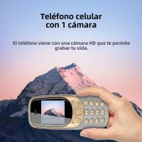 SERVO Q3308 pro 3 Mini Teléfono Móvil Con Grabadora De Llamadas Automáticas Bluetooth Dial Speed Dial Voz Mágica MP3 Flashlight - details 10