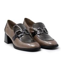 SAMBORI 4450 Mocasines y náuticos mujer 29769 23I MOCASIN ADORNO ESTRIBO TOPO MULTI - details 0