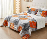 Manta Sedalina  con Borrego Edredón con borrego floral Manta con Borrego Sherpa + 2 Fundas de Almohada  Manta Invieno Suave Camacolcha ideales para tu sofá o cama180X240cm 220X240cm 240X226cm - details 1