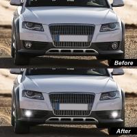 Luces De Niebla LED Para Audi A1 A4 Wagen A5 A6 B8 C7 Q3 Passat CC 2008-2014 Luz Diurna DRL Super Brillante Y Larga Vida Útil Negro - details 3