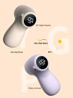 Afeitadora De Tela Portátil USB Recargable Con Pantalla LED Grande Eliminador De Pelusa De Ropa Trimmer De Bolas De Cabello Para Ropa De Lana - details 5