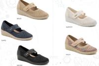My Soft Zapato tipo mercdes con cuña y ajustable con velcro,de tejido elastico para mayor comodidad y con plantilla extraible - details 3