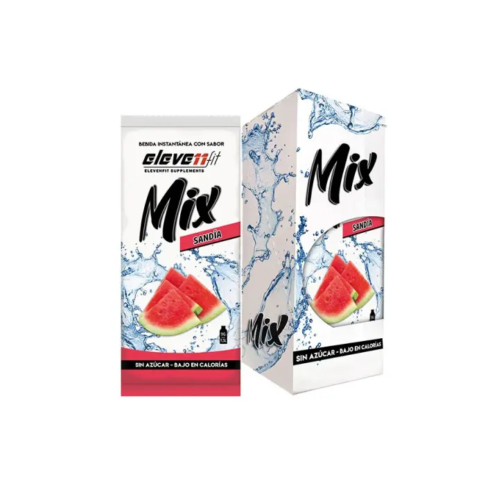 Saborizante Mix, Varios Sabores, Packs de 24 Unidades  (9g/u) - ELEVENFIT - 1