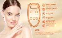 Máscara De Terapia De Foton Detachable Con Diseño 7 Colores+NIR Incluye Bolsa De Viaje Gratis Dispositivo De Belleza LED Para El Rostro - details 3