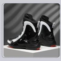Botas De Motocicleta Para Hombre Y Mujer Microfibra Cuero Anticolisión Protección De Tornillo Zapatos De Motocross Moto Racing - details 20