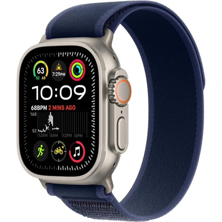 Apple Watch Ultra 2 GPS Cellular Ca 49 mm Titanio con correa Trail Loop azul talla M/L - 1
