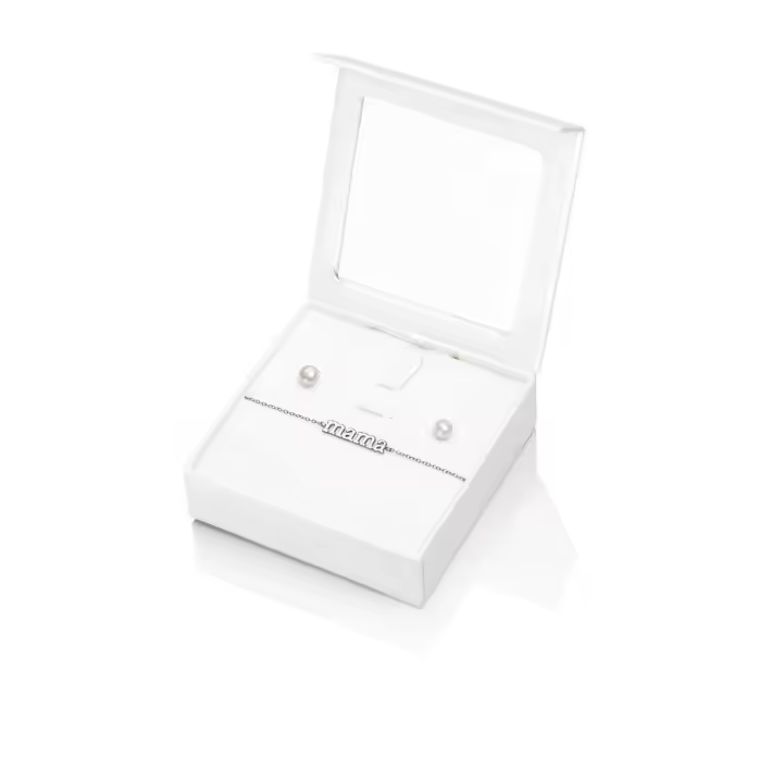 Set Pendientes y Pulsera Viceroy 5030K100-60 Mujer Plata Perla - 1