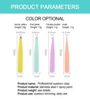 Aguja Para Cejas De Acero Inoxidable Herramienta De Eliminación De Vello Slanted Para Maquillaje Y Cuidado Personal - details 4