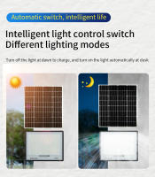 Lámpara Solar De Jardín LED Super Brillante Controlada Con Alta Potencia 100W 200W 300W Resistente Al Agua Para Exteriores Estilo Moderno - details 8