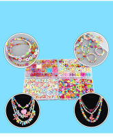 Juguetes De Perlas DIY Para Niñas Con Conjunto De Accesorios 24 Cajas Hacer Joyería Y Pulseras Creativo Regalo Para Niños - details 3