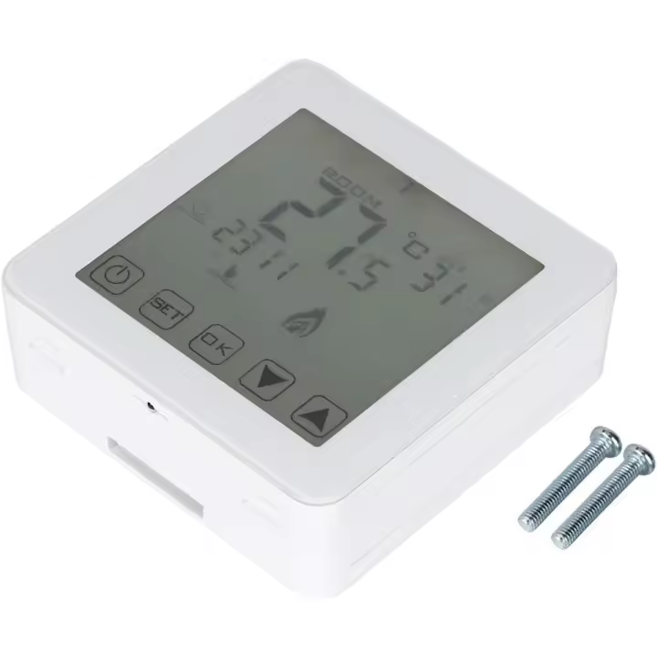 Termostato de habitación Termostato inteligente Termostato de calefacción Termostato montado en la pared Termostato de calefacción eléctrica para el control de temperatura del hospital - 1