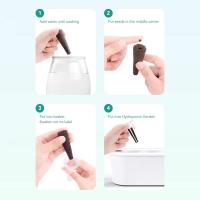 50Pcs Esponjas De Crecimiento De Semillas Reemplazables Plugs De Iniciación De Semillas Sistemas De Cultivo En Agua Jardín De Plantas - details 5
