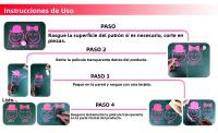 Pegatina De Pared Creativa De Luna Vinilo Arte Para Decoración De Hogar Apto Para Habitaciones De Niños Adhesivo Removible Impermeable Decoración Para Pared Sala De Estar Dormitorio - details 13