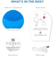 Foreo LUNA Mini 2 Aquamarine - Cepillo Facial Sónico - details 2