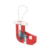 Bloques De Construcción De Navidad Con Colgante De Árbol De Navidad Y Personajes Como Santa Claus Yegua De Navidad Y Muñeco De Nieve Decoración De Ambiente De Navidad Sin Batería Para Adultos - details 1