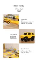 Juego De Coches Eléctricos Para Niños Set De Ingeniería Con Pista Vehículo De Montaje Para El Desarrollo Inteligente Y La Coordinación Mano-Ojo Regalo Para Cumpleaños Y Navidad - details 11
