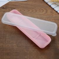 Caja De Comedor Portátil Multicolor Con Cubierta Transparente Estuche De Alimentos Ecológico Para Estudiantes Y Hogar Incluye Cuchillo Fork Cuchara - details 7