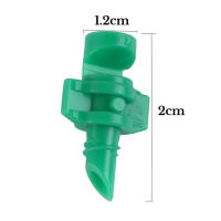 50PC Rojell Sprinklers De Jardín Micro Regadímetro Jets De Rociado 90° 180° 360° Rociador De Agua Para Irrigación Del Jardín - details 8