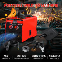 máquina de soldadura Mig semiautomática 3 en 1, soldador de soldadura con inversor de sincergia sin gas, arco de argón Tig,220V soldador eléctrico de arco inversor, herramientas Herramienta de Soldadura Eléctrica de Precisión - details 1