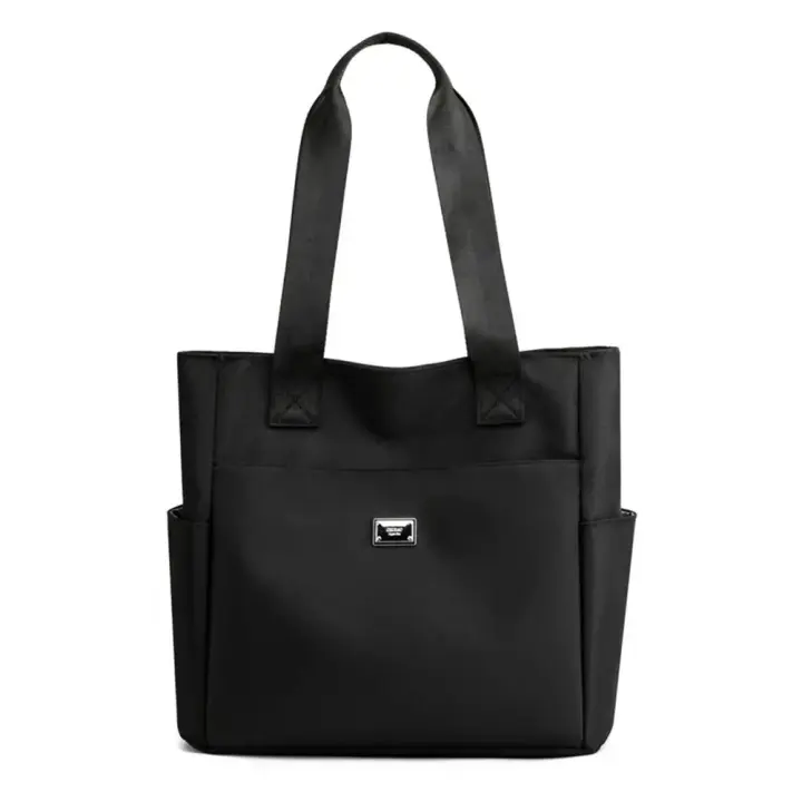 Bolso de hombre para mujer de gran capacidad impermeable de nylon duradero ligero y funcional para trabajo y Escuela Bolsa Tote - 1