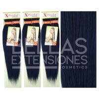 Bellas Extensiones - X-pression Ultra Braid Pre-Peigne / - 100% Kanekalon - (3 paquetes) - DISPONIBLE EN 38 COLORES - Extensión de pelo para hacer trenzas 116,84 cm, 160 g por paquete - Cabello sintetico 100% fibra sintética - Fibra trenzada - details 16