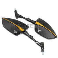 Espejo Lateral Ajustable Para Motocicleta YAMAHA MT07 MT09 Tracer 900 9 GT Tenere 700 MT10 MT03 MT25MT01MT 07 MT 09 ABS Shell Acero Vidrio - details 3